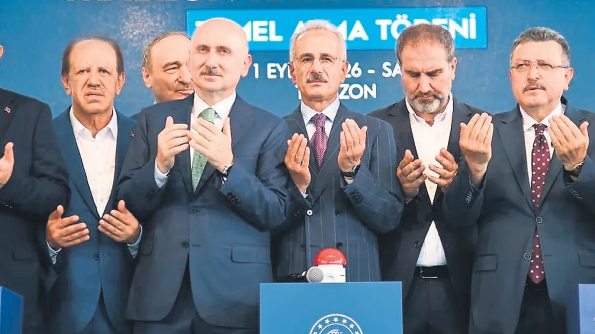 Trabzon’a raylı sistem geliyor