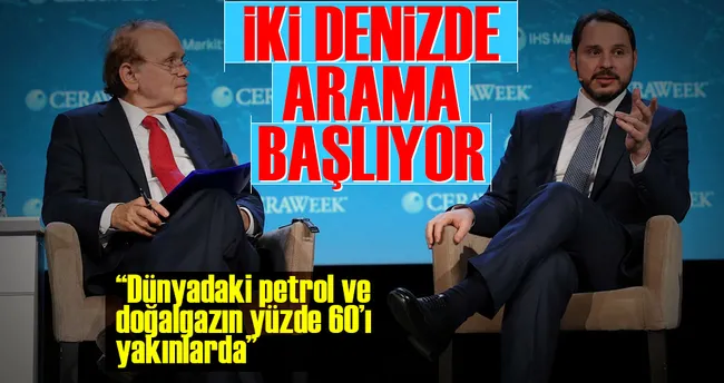 İki denizde arama başlıyor