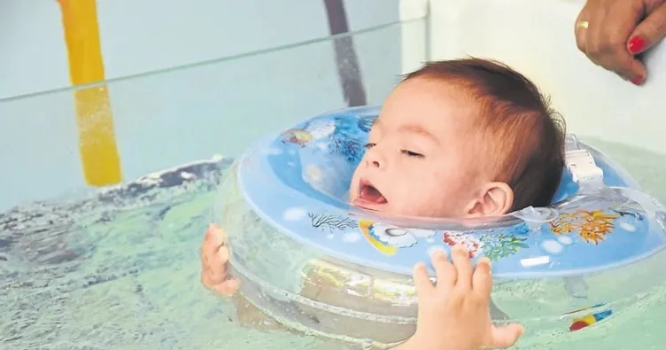 Ozonlu su Atlas bebeğe şİfa oldu