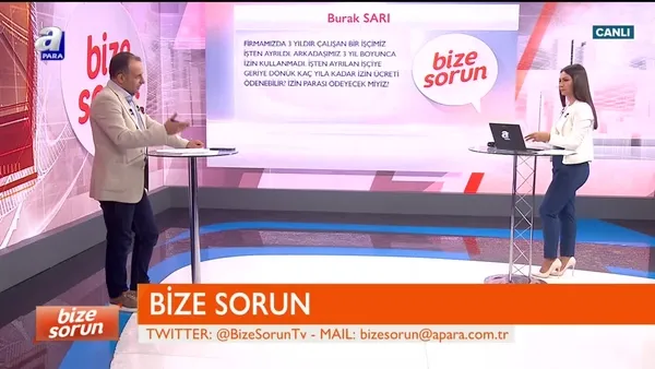 Bize Sorun | 21.09.2019