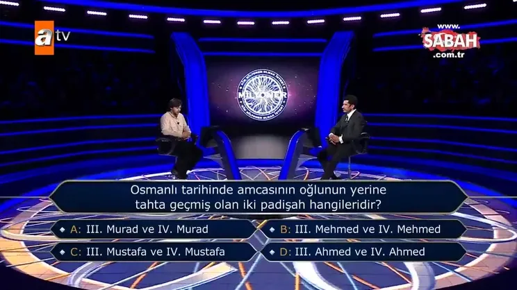 Kim Milyoner Olmak İster’de heyecan yaratan 300 bin TL’lik soru! Milyoner’de yarışmacı öyle bir karar verdi ki…