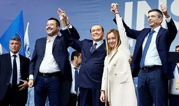 İtalya’da sağ ittifak seçim öncesi son mitingini yaptı