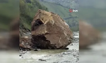 Ardeşen’de korkutan heyelan