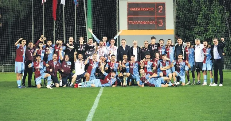 U19’da şampiyon Trabzonspor!