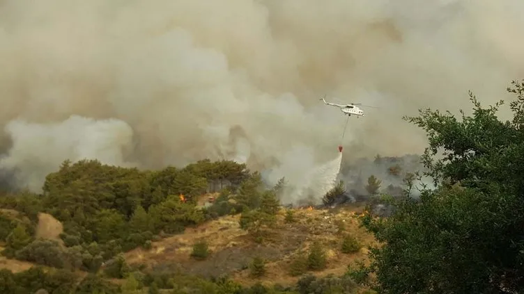Kumluca’daki orman yangını büyüyor
