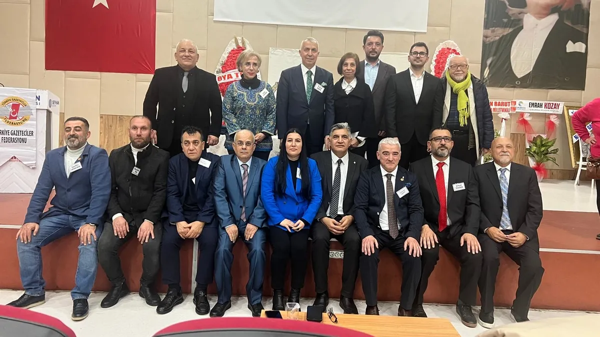 Çukurova Gazeteciler Cemiyeti’nin yeni başkanı Kurtul Çakın oldu