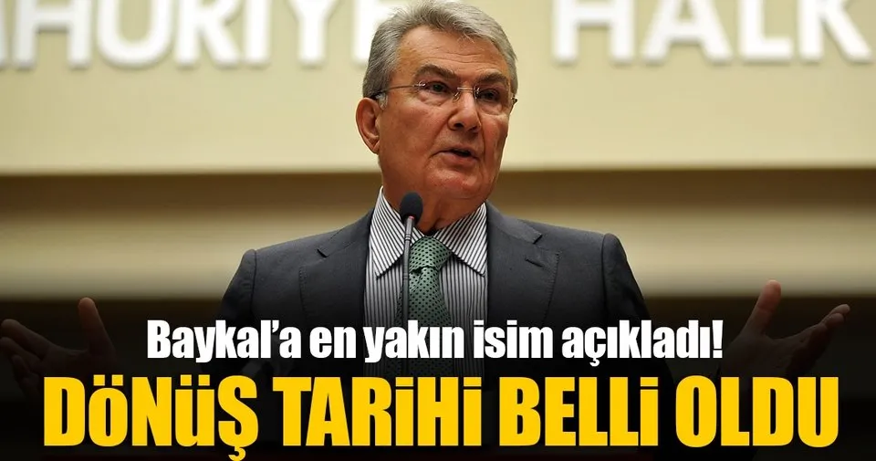 Deniz Baykal iyileşti, dönüş tarihi belli oldu Son Dakika Haberler