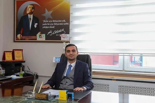 Türkiye’nin en genç ilçe milli eğitim müdürü göreve başladı