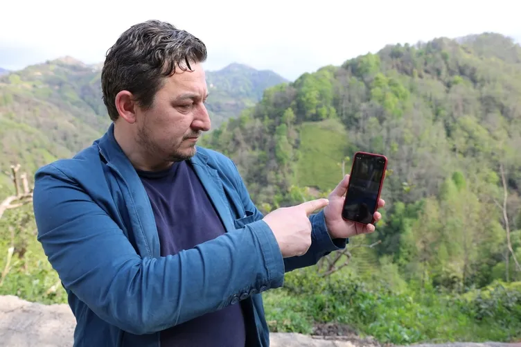 Görüntüler Türkiye'de çekildi! Havada esrarengiz olay