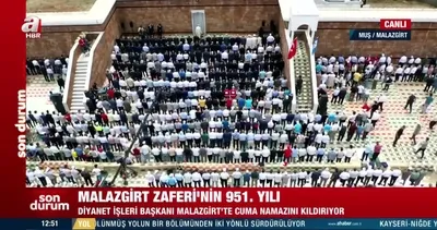 Malazgirt’te cuma namazı | Video