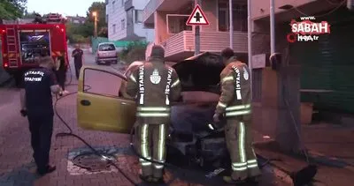 İstanbul’da aynı gecede 2. araç kundaklaması | Video