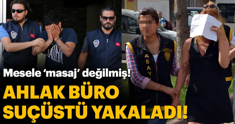 Masaj salonuna fuhuş baskını: 11 gözaltı