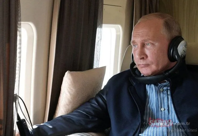 Uçan Kremlin'in içi görüntülendi! Putin'in altın tuvaletli lüks uçağı