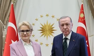 Son dakika: Başkan Erdoğan, Meral Akşener’i kabul etti