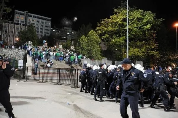 Bursa’da maç sonrası olaylar
