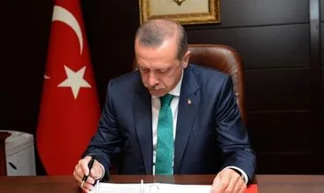 Cumhurbaşkanı Recep Tayyip Erdoğan, 3 üniversiteye rektör atadı