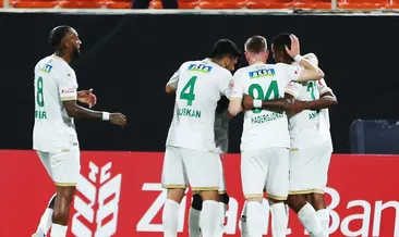 Alanyaspor, Kocaelispor’u tek golle geçti!