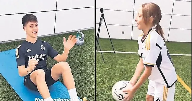 Arda’yı, Modric’in kızı çalıştırdı