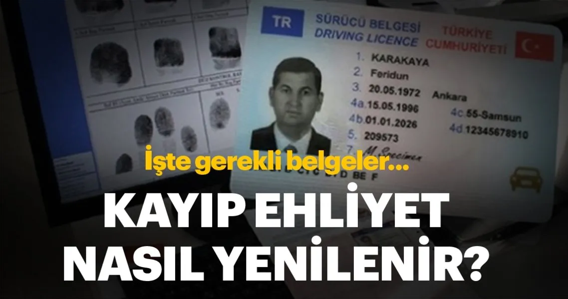Kayip Ehliyet Yenileme Nasil Yapilir Kayip Ehliyet Nasil Cikarilir Iste Gerekli Belgeler Ve Islemler Otomobil Haberleri