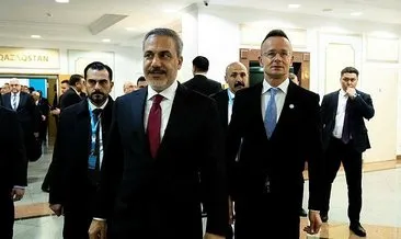 Dışişleri Bakanı Fidan, Astana’da Macar mevkidaşı Szijjarto ile görüştü
