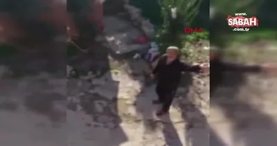Mersin’de çocuklarının yaşadığı eve molotof kokteyli atan şahıs ardından kendini ateşe verdi | Video
