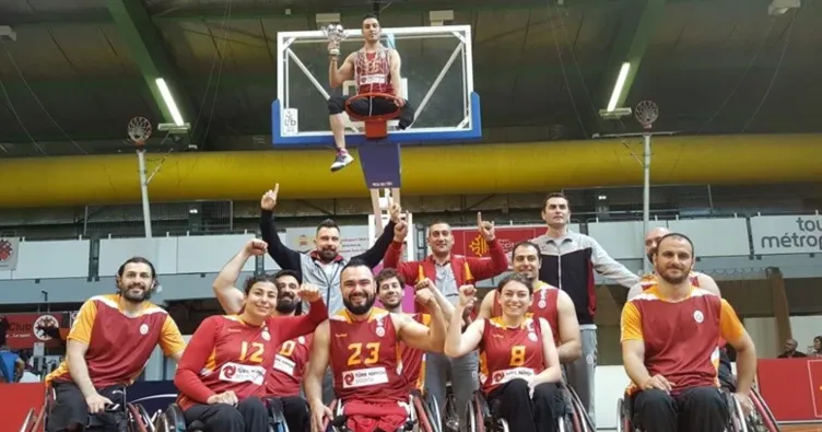 Galatasaray Tekerlekli Sandalye Basketbol Takımı Avrupa şampiyonu