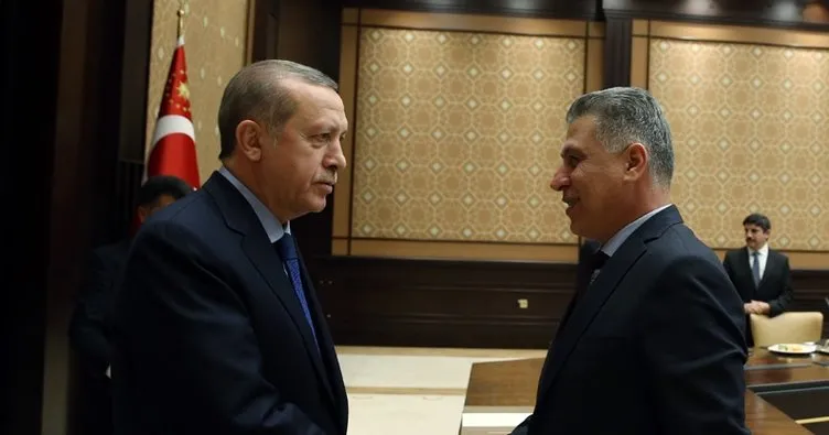 Son dakika: Erdoğan, Türkmen milletvekillerini kabul etti