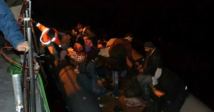 Kuşadası Körfezi’nde 36 kaçak göçmen yakalandı