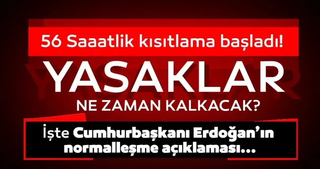 son dakika hafta sonu sokaga cikma yasagi ne zaman bitecek yasaklar ne zaman kalkacak son dakika yasam haberleri