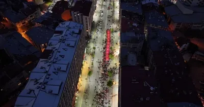 Sivas’ta meşaleli 19 Mayıs yürüyüşü