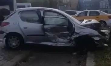 Diyarbakır’da iki otomobilin çarpıştığı kazada 3 kişi yaralandı