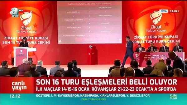 Ziraat Türkiye Kupası'nda eşleşmeler belli oldu! (20 Aralık 2019 Cuma) İşte Fenerbahçe, Galatasaray, Trabzonspor'un rakipleri...
