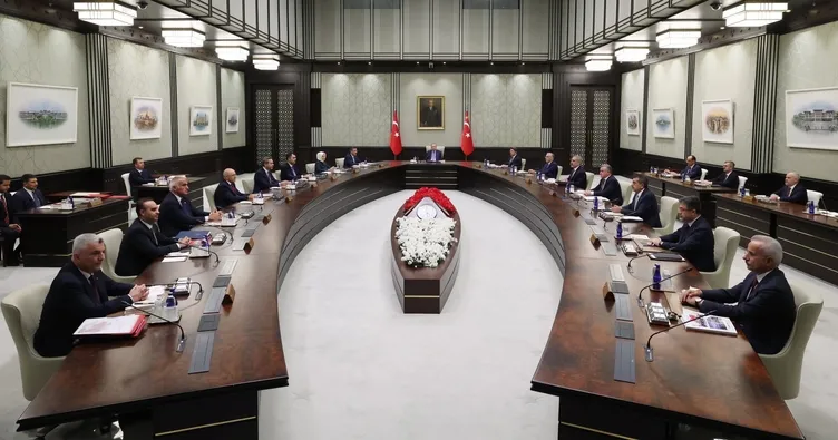 Kabine Toplantısı sona erdi