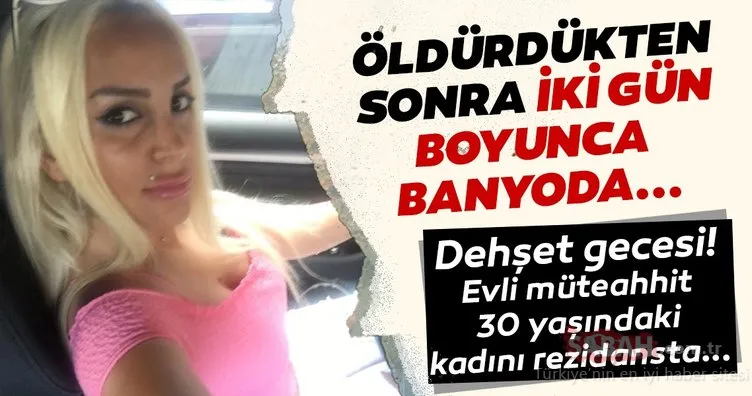 İstanbul’dan korkunç son dakika haberi: Lüks rezidansta dehşet! Öldürdü, banyoda bavulun içinde...