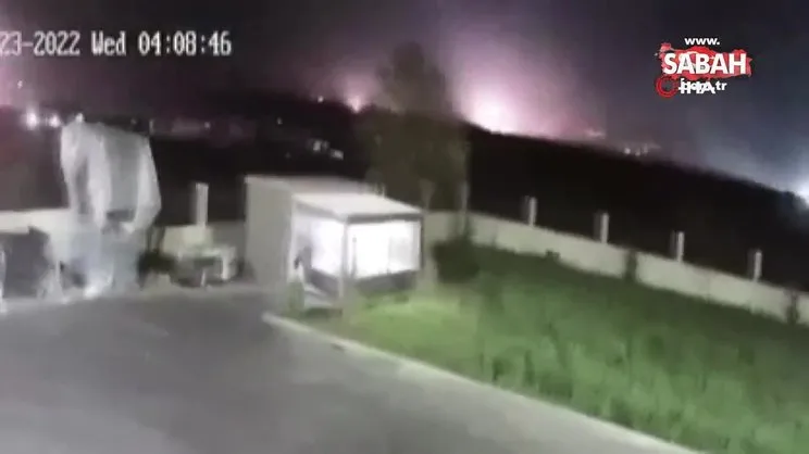 Sarsıntıdan sonra gelen ışık patlaması: Depremin ürküten etkisi kamerada | Video