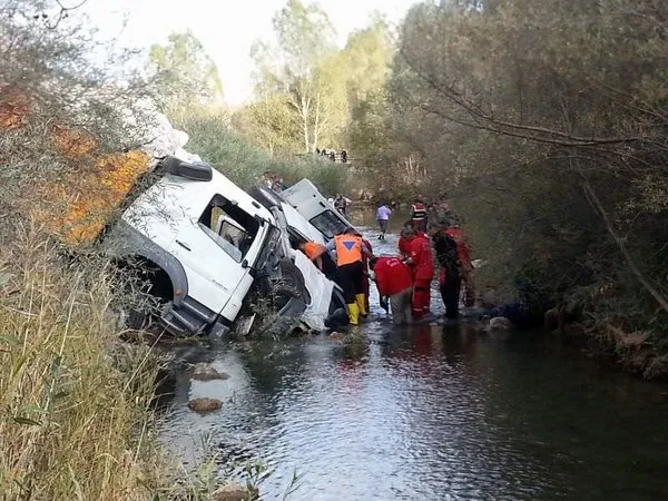 Gümüşhane'de katliam gibi kaza