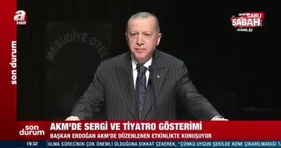 Son dakika haberi | Başkan Erdoğan’dan AKM’de Ayasofya mesajı: Tam da üstadın dediği şekilde açıldı! | Video