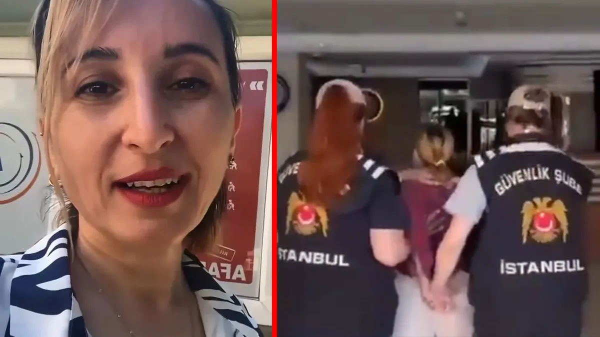 Adliye binası önünde hukuk süreci