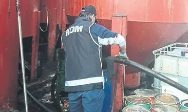 İzmir polisinden akaryakıt baskını