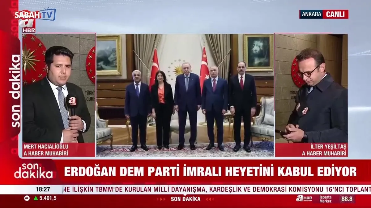Başkan Erdoğan, DEM Parti heyetini kabul ediyor! videosunu izle Başkan Erdoğan, DEM Parti heyetini kabul ediyor! videosunu izle