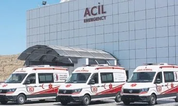 Sağlık ordusuna ambulans takviyesi