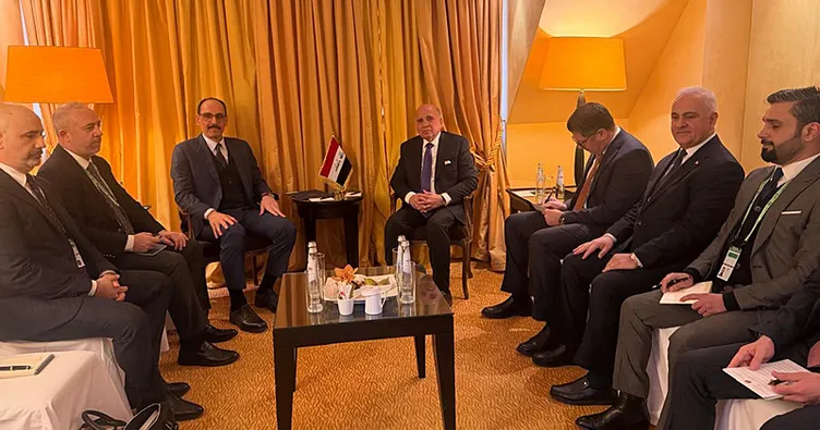 MİT Başkanı Kalın ile Irak Dışişleri Bakanı Hüseyin tek araya geldi