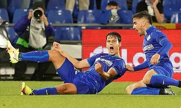 Getafe deplasmanda 1 puanla yetindi! Puanı Enes Ünal getirdi...