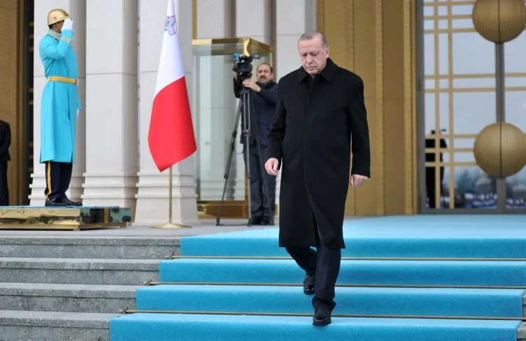 Malta Cumhurbaşkanı Preca Ankara'da