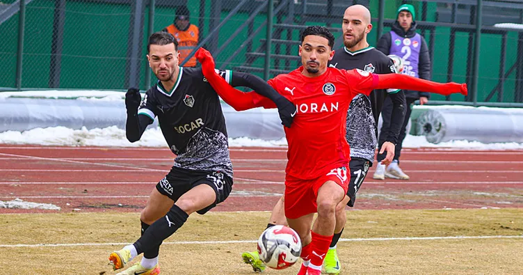 Trendyol 1. Lig: Iğdır FK - Manisa FK maçında kazanan yok!