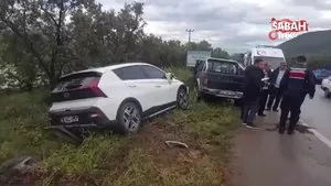 Düğün konvoyunda kaza: 6 yaralı | Video