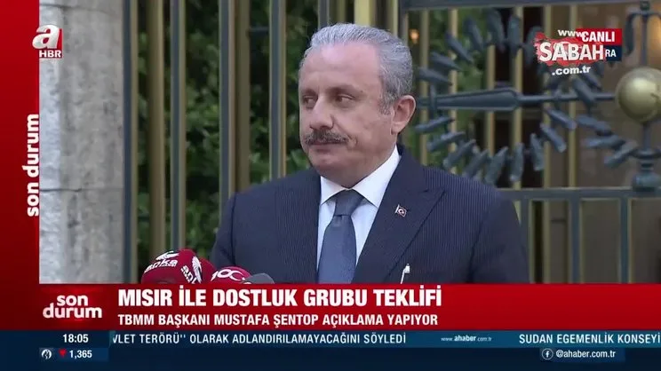 TBMM Başkanı Mustafa Şentop'tan gündeme ilişkin önemli açıklamalar | Video