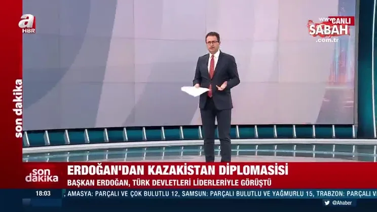 Başkan Erdoğan'dan Kazakistan diplomasisi! | Video