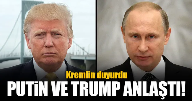 Putin ve Trump telefonla görüştü