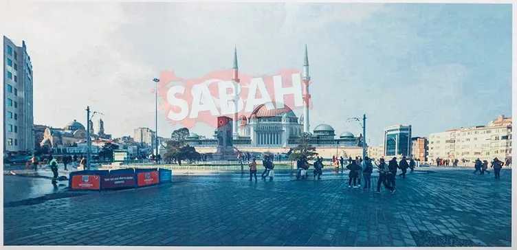 İşte Taksim Camii projesi! İlk kez Sabah’ta